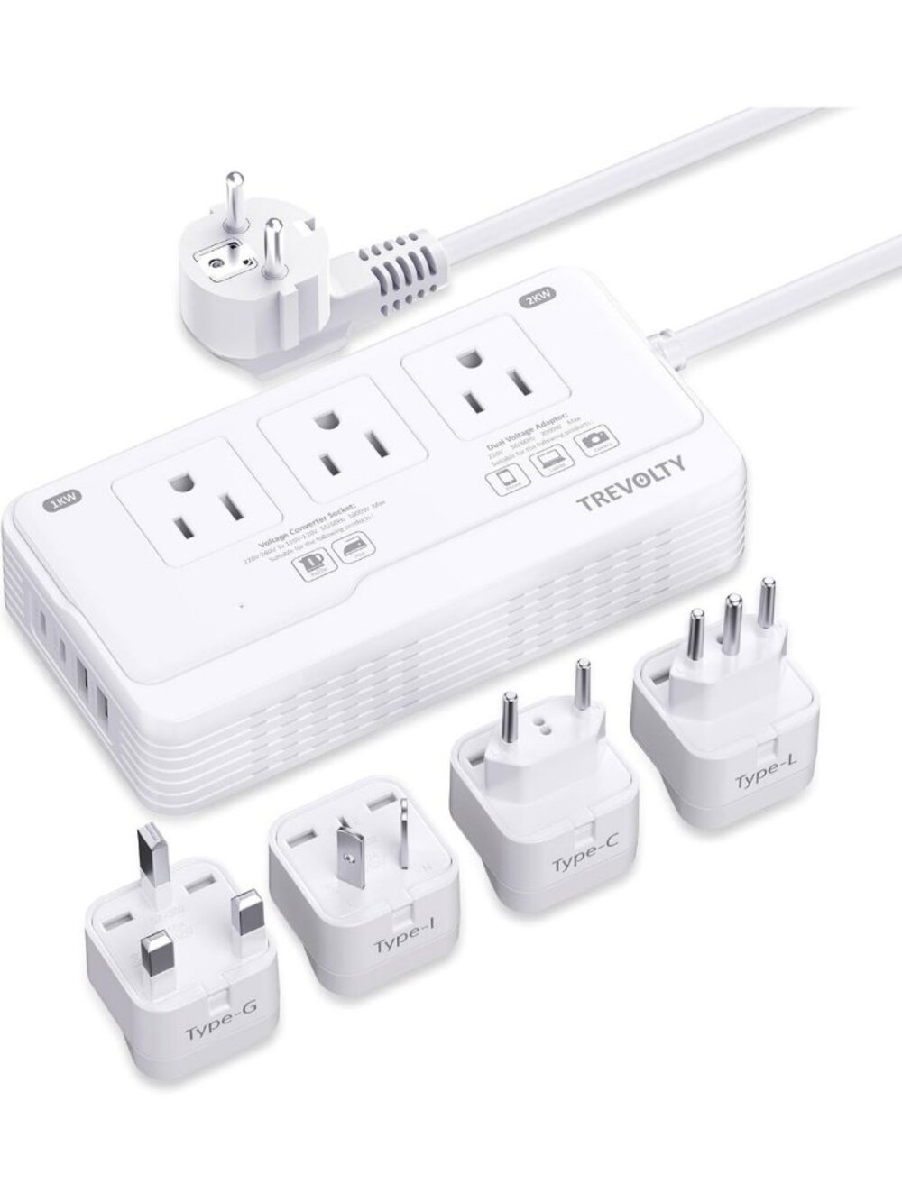 **Optimized Title for Poshmark:** "2000W Universal Voltage Converter & Travel